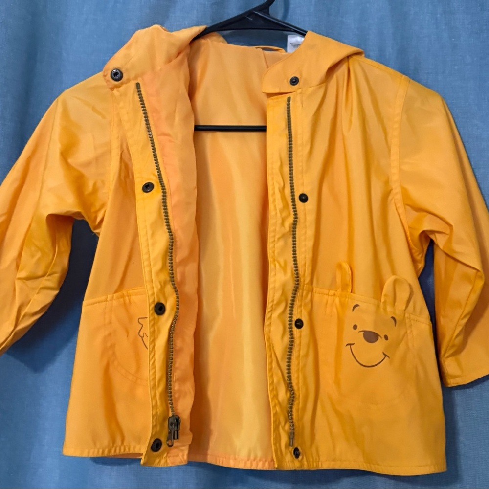 Vintage Disney Winnie The Pooh Rain Jacket 36 Months